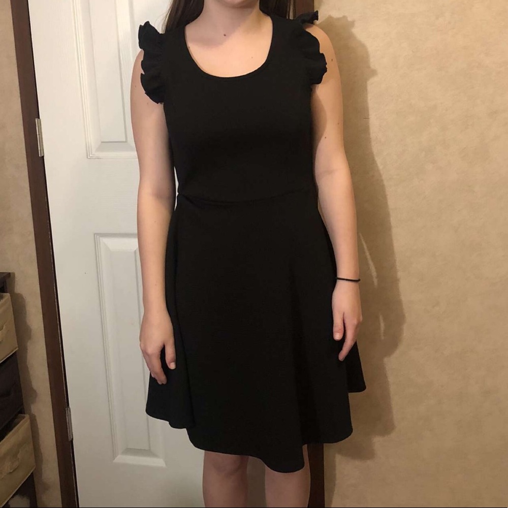 black dress